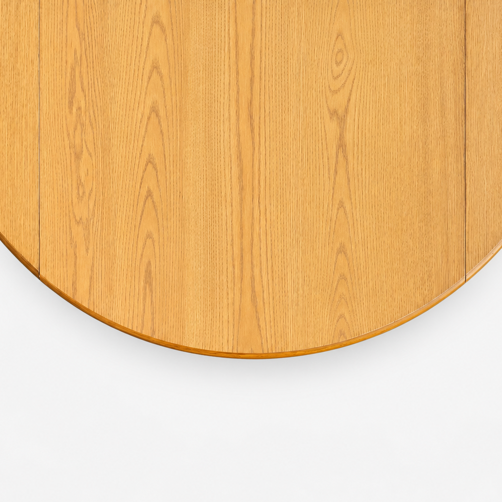 Jinx Wooden Dining Table Set For 4 With Extendable Table - Oak