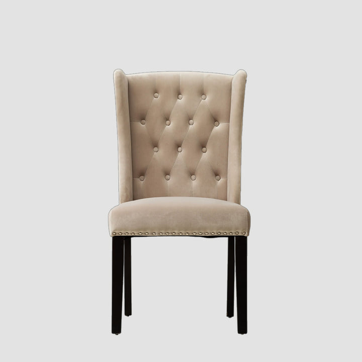 Olis Contemporary Accent Chairs (Set of 2) - Light Grey
