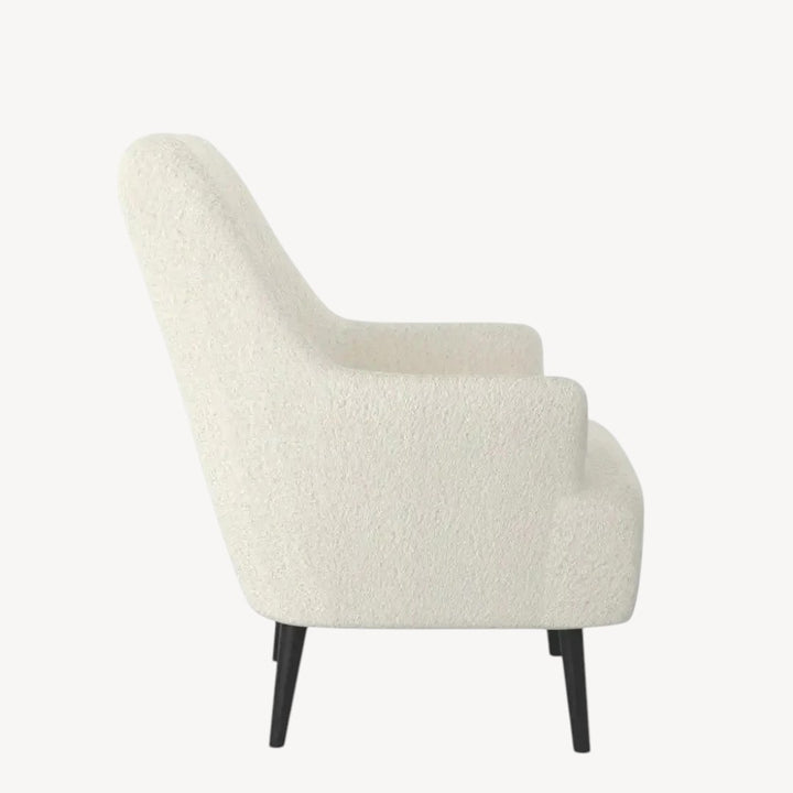 Piper Exquisite Accent Chair In Crème