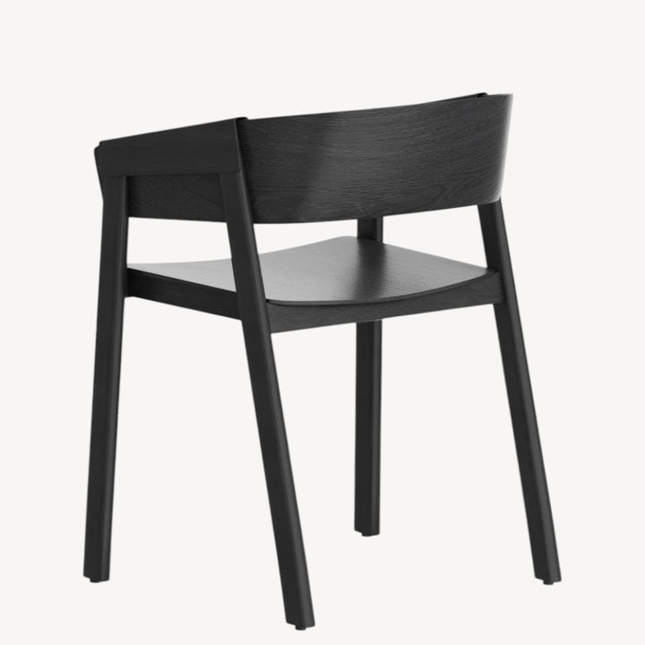 Mateo Black Dining Chairs (Set of 2) – Mid-Century Edge Meets Commercial Toughness