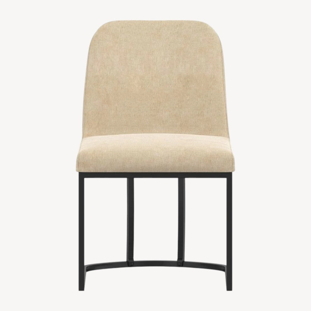 Dario Modern Dining Chairs: Plush Comfort Meets Stylish Design (Set of 2)