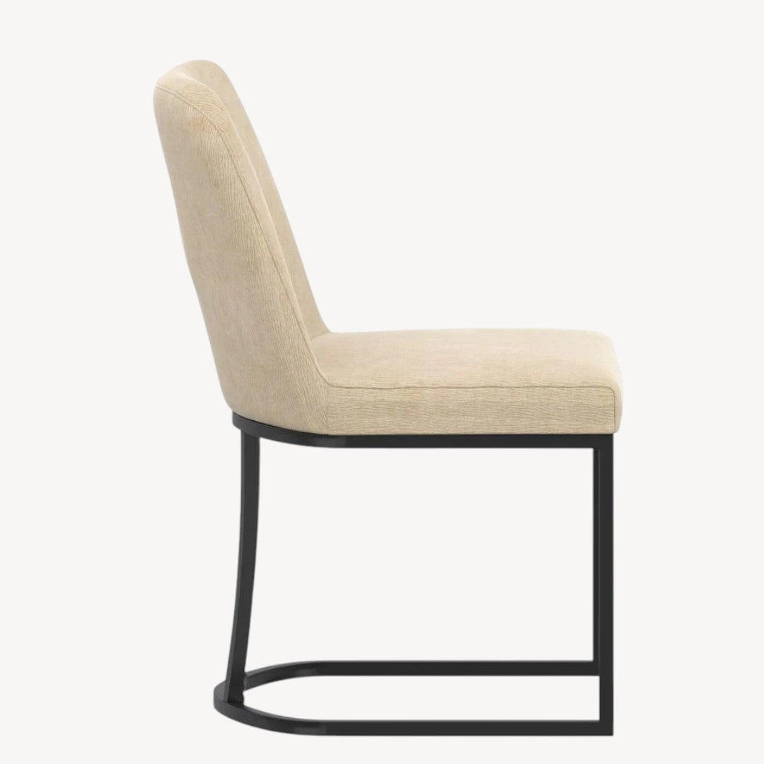 Dario Modern Dining Chairs: Plush Comfort Meets Stylish Design (Set of 2)
