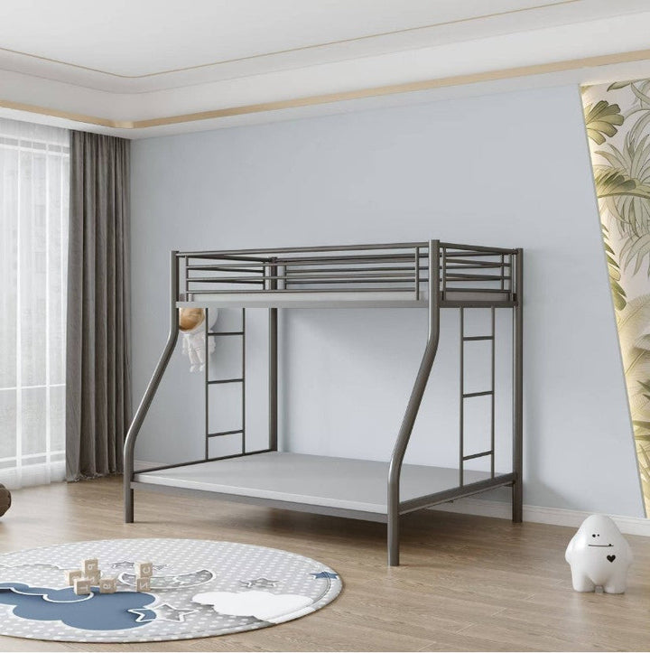 Stellar Metallic Bunk Bed (Single/ Double) - Grey