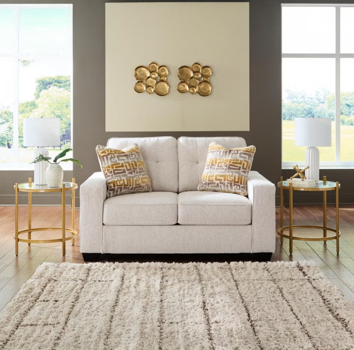 PC2920335 Larimer Loveseat In Fabric Upholstery - Stone | Signature Design By Ashley