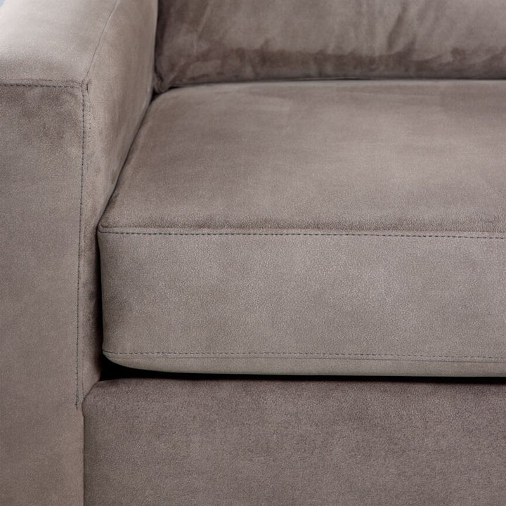 Whistler 2-Piece Fabric Upholstered Sectional Sofa - Beige