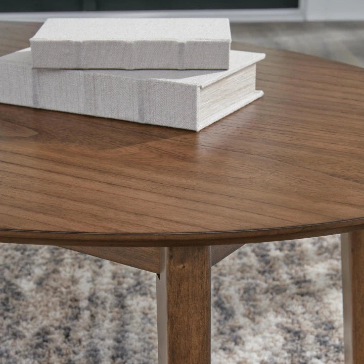 T155-13 Gordonay Occasional Table Set (Set of 3) - Brown | Signature Design By Ashley