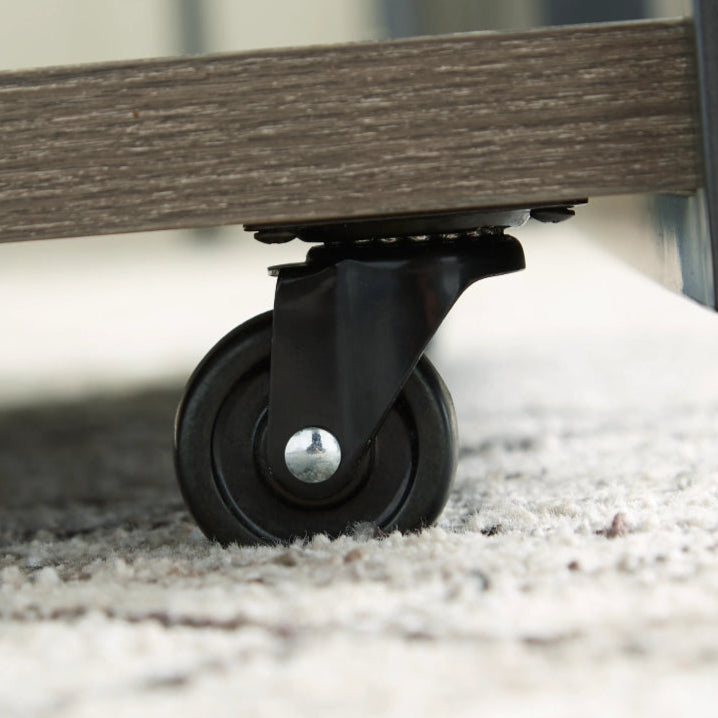 T393-13 Wilmaden Occasional Table Set (Set of 3) - Grey/ Black | Signature Design By Ashley