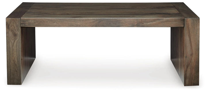T567-1 Dreggan Wooden Coffee Table - Brown | Signature Design By Ashley