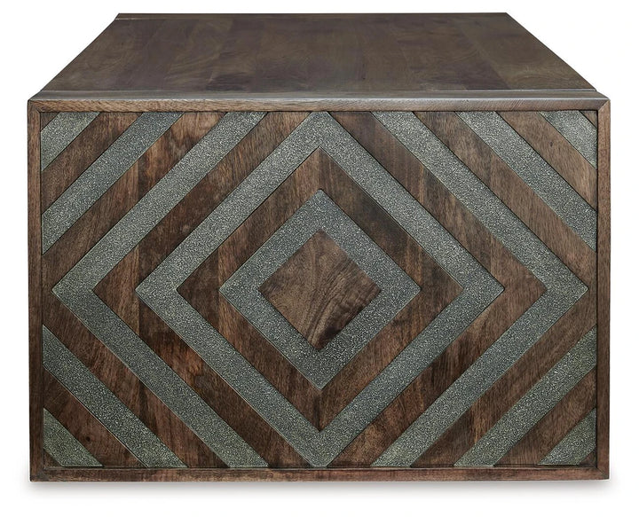 T567-1 Dreggan Wooden Coffee Table - Brown | Signature Design By Ashley
