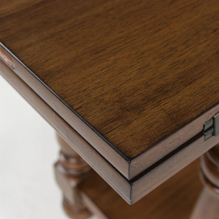 T609-4 Sturlayne Flip Top Sofa Table - Brown | Signature Design By Ashley