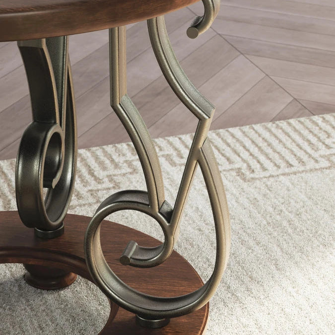 T623-6 Frallyn End Table - Dark Brown | Signature Design By Ashley
