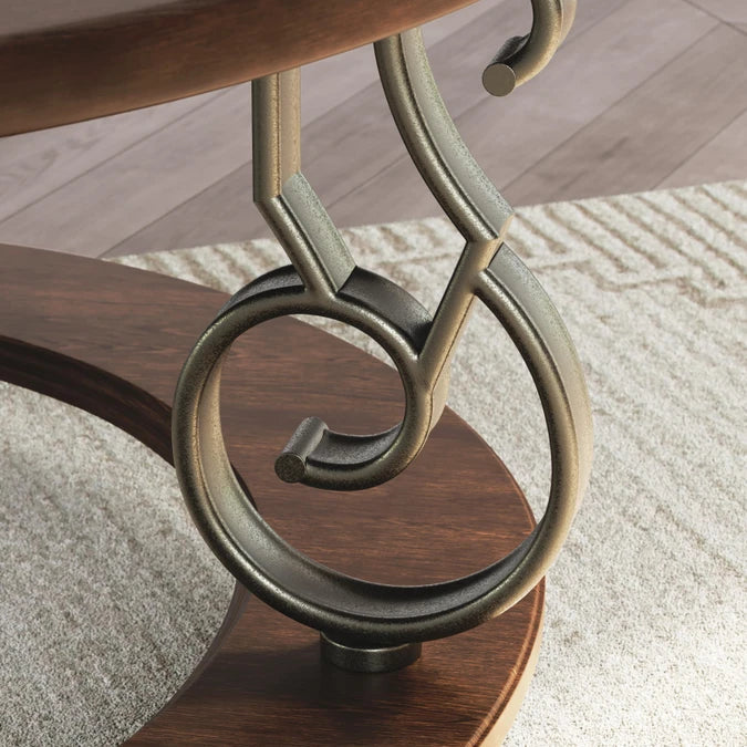 T623-8 Frallyn Coffee Table - Dark Brown | Signature Design By Ashley