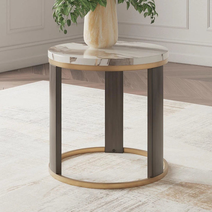 T671-6 Jazmore End Table - Brown/ Brass | Signature Design By Ashley