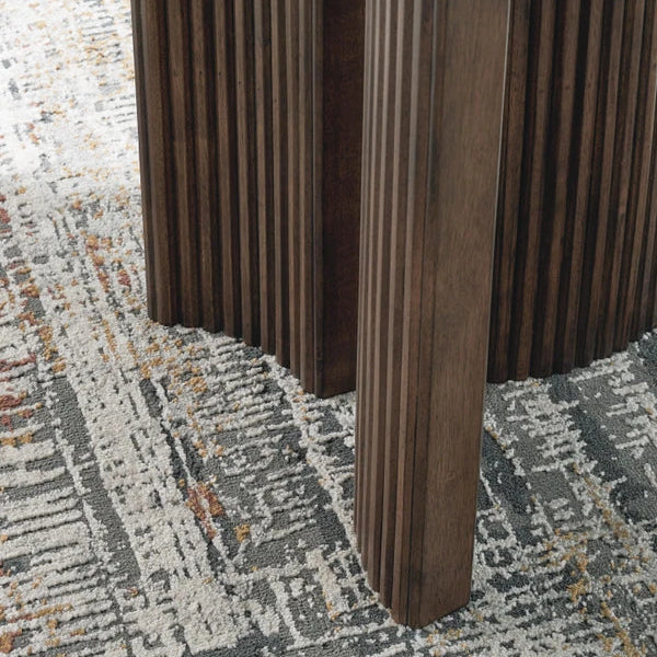 T689-6 Korestone Wooden End Table - Dark Brown | Signature Design By Ashley