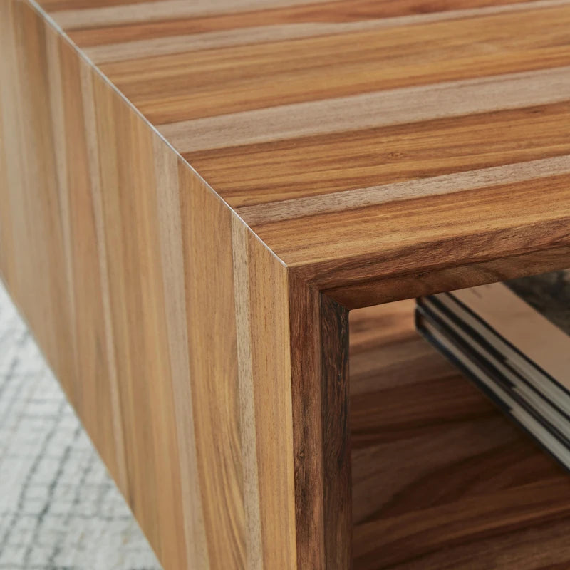 T690-1 Dressonni Wooden Coffee Table - Brown | Signature Design By Ashley
