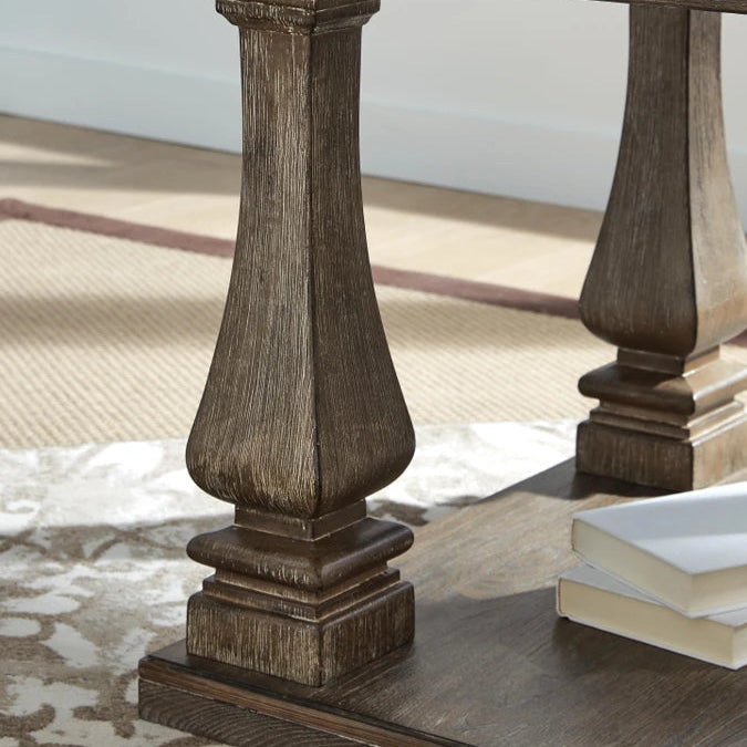 T776-3 Johnelle Wooden End Table - Grey | Signature Design By Ashley