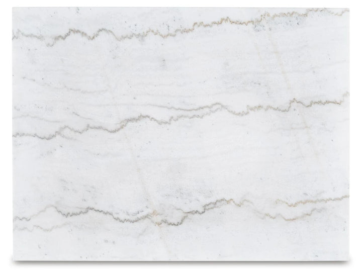 T789-1 Loyaska Wooden Coffee Table With Marble Top - Brown/ Ivory | Signature Design By Ashley
