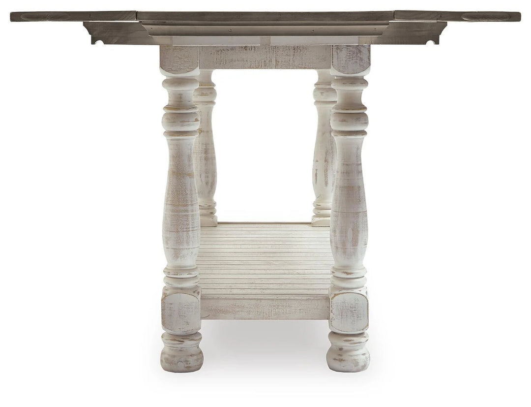 T814-4 Havalance Flip Top Sofa/ Console Table - Grey/ White | Signature Design By Ashley