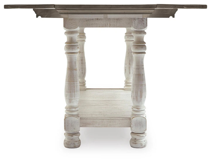 T814-4 Havalance Flip Top Sofa/ Console Table - Grey/ White | Signature Design By Ashley