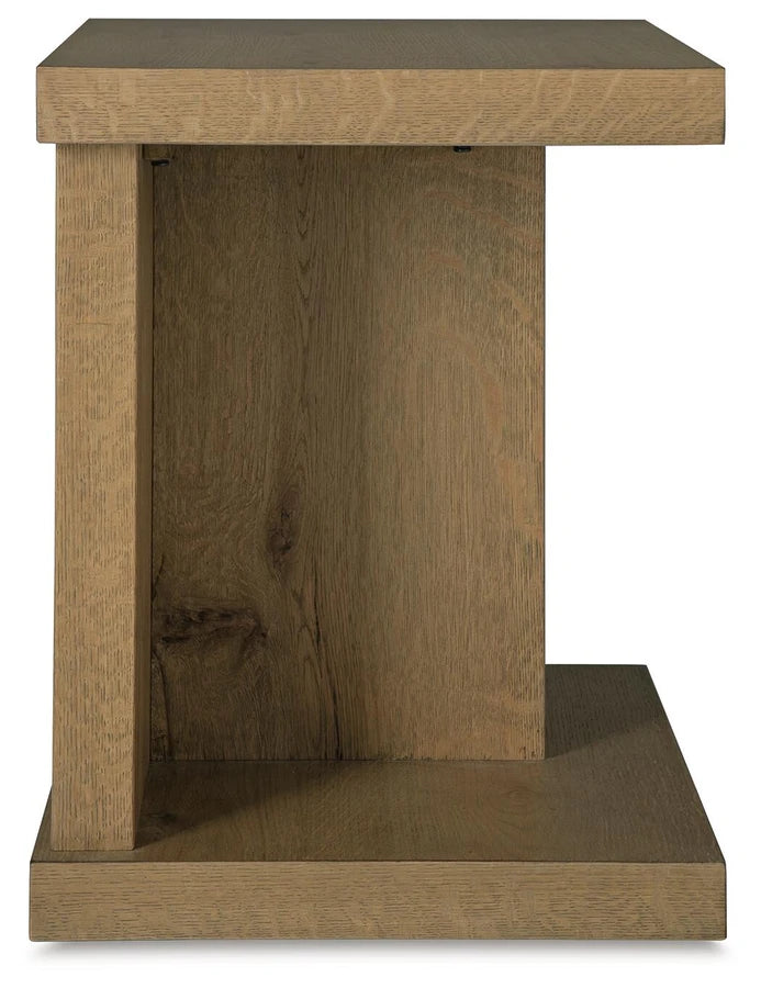 T839-7 Brinstead Chairside End Table - Light Brown | Signature Design By Ashley