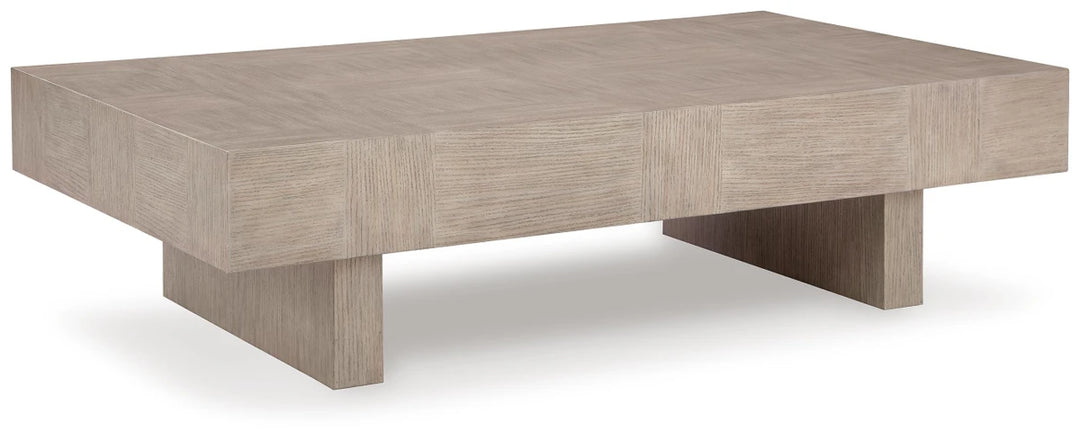T922-1 Jorlaina Wooden Coffee Table - Light Greyish Brown | Signature Design By Ashley