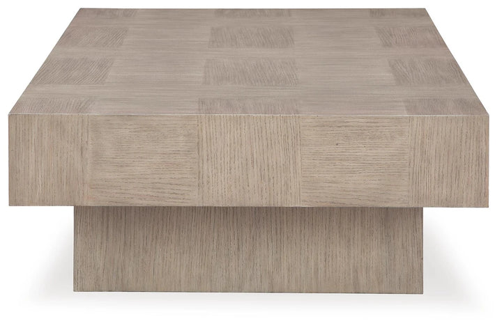 T922-1 Jorlaina Wooden Coffee Table - Light Greyish Brown | Signature Design By Ashley