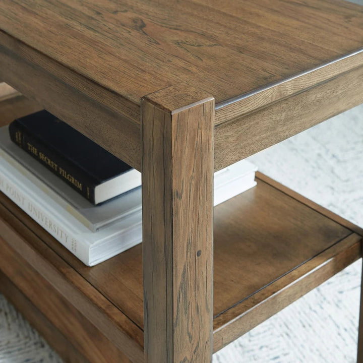T974-4 Cabalynn Wooden Sofa Table - Light Brown | Signature Design By Ashley