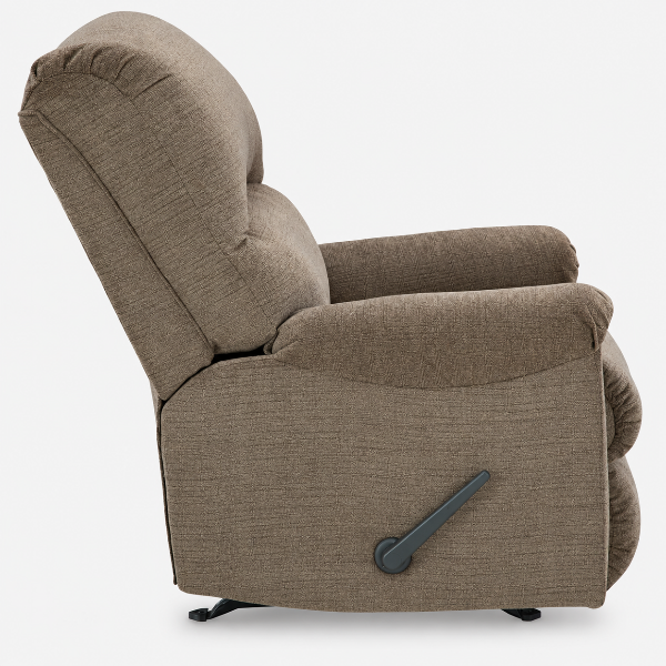 5950525 Stonemeade Rocker Recliner Chair In Fabric Upholstery - Nutmeg | Signature Design By Ashley