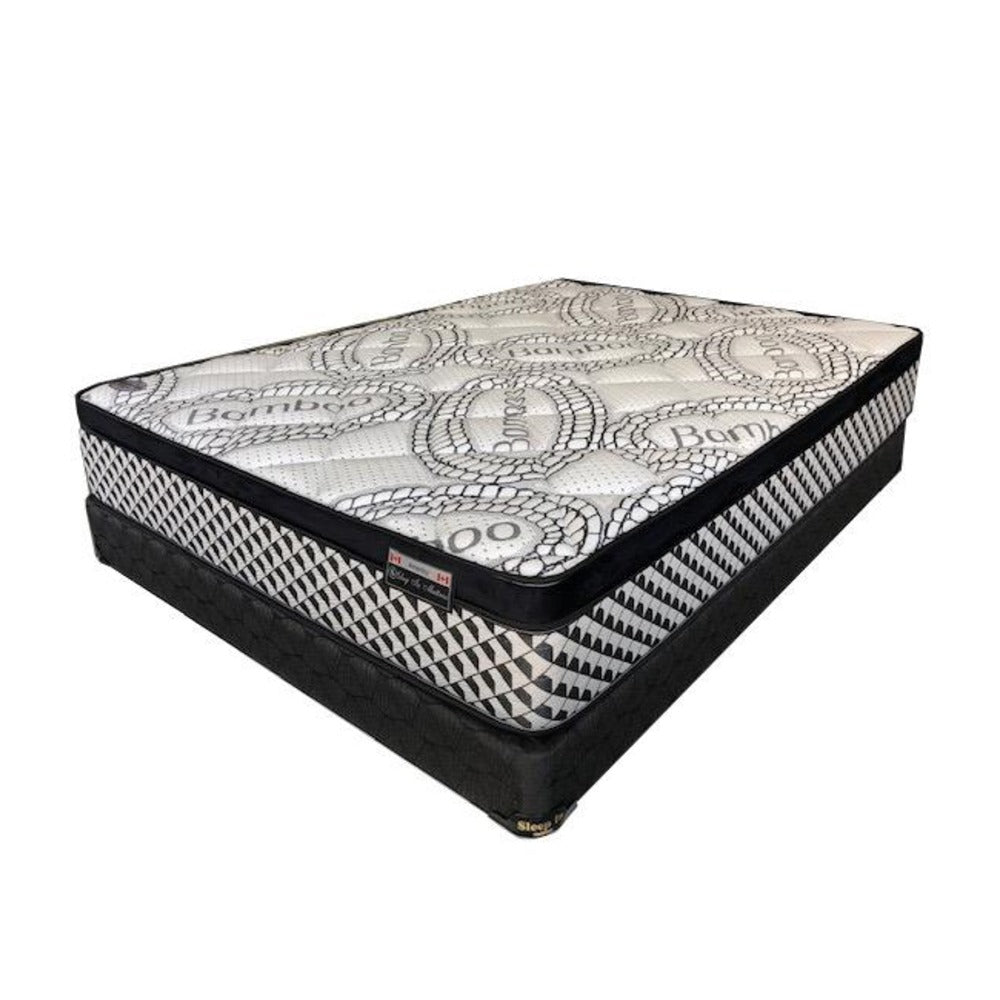 Luxury Bamboo Euro-Top Mattress with Advanced Support and Comfort