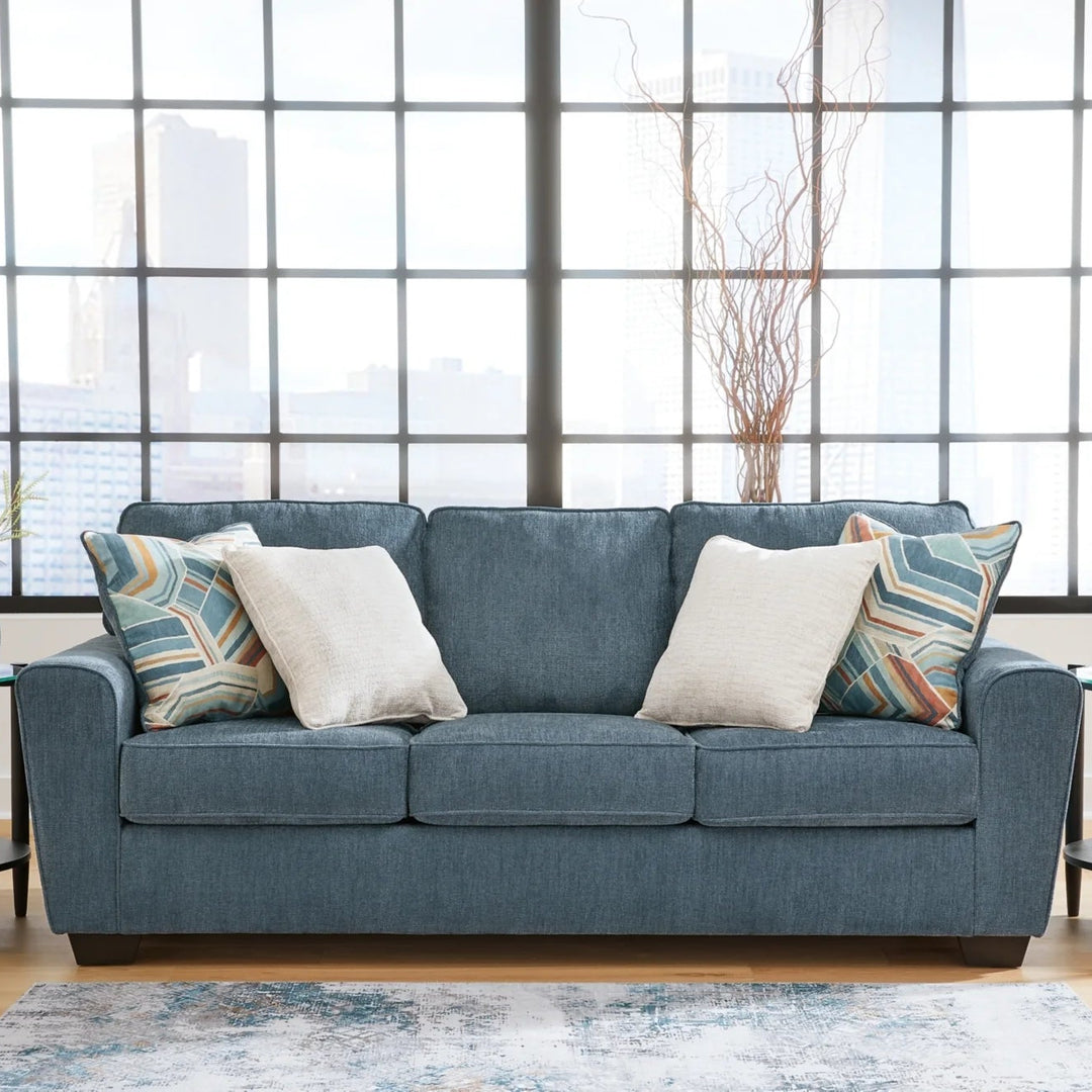 4060538 Cashton Sofa In Fabric Upholstery - Blue | Signature Design By Ashley