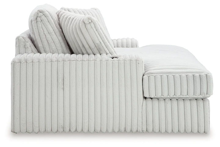 2590315 Stupendous Oversized Chaise In Fabric Upholstery - Alloy | Signature Design By Ashley