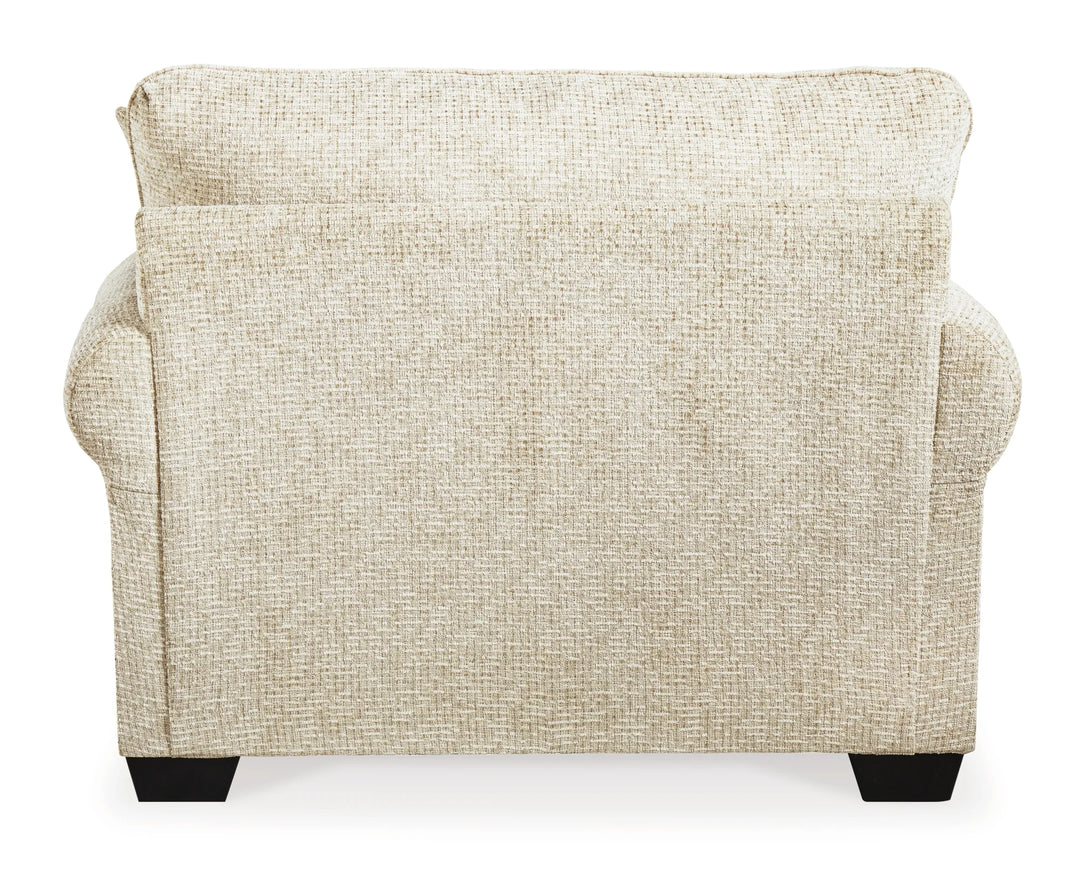 9620523 Monaghan Oversized Armchair In Fabric Upholstery - Sandstone | Signature Design By Ashley