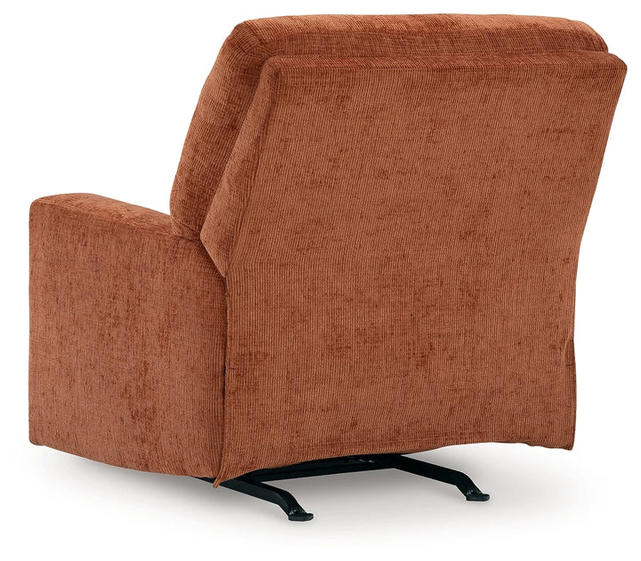 2430425 Aviemore Rocker Recliner Chair In Fabric Upholstery - Spice | Signature Design By Ashley