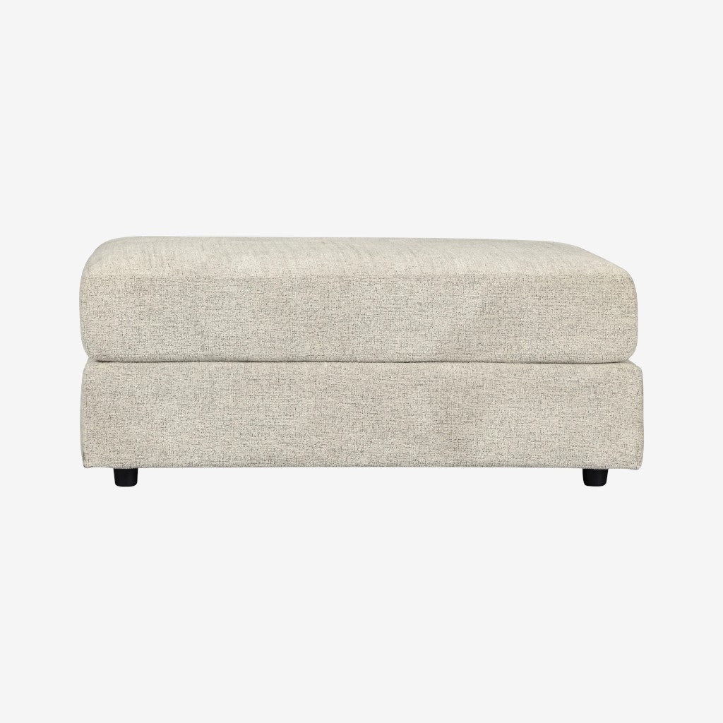 9510408 Soletren Oversized Accent Ottoman In Fabric Upholstery - Stone | Signature Design By Ashley