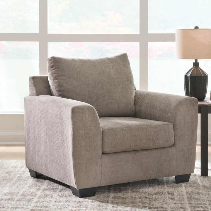 6310220 Loreo Accent Armchair In Fabric Upholstery - Truffle | Benchcraft by Ashley