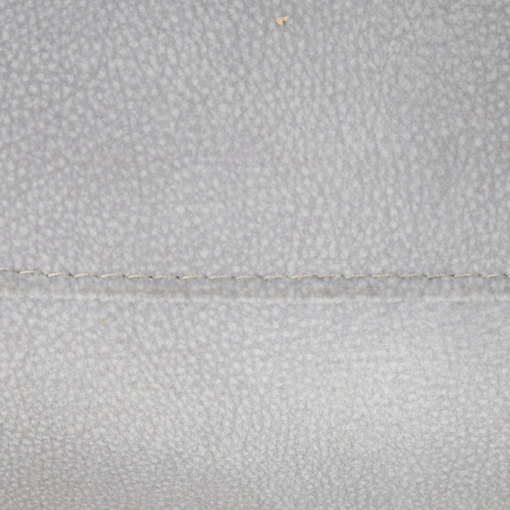 Mezain Silver Grey Rocker Recliner Chair In Fabric Upholstery