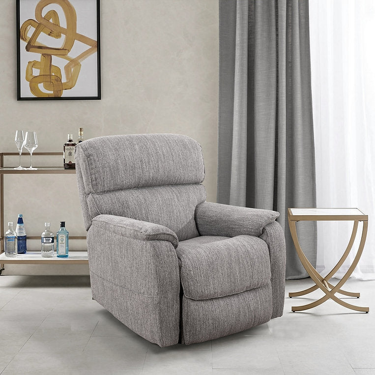Kyle Grey Power Lift Recliner Chair In Fabric Upholstery