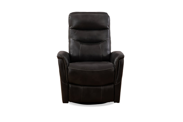 Mufin Dark Grey Power Recliner Chair With PU Leather Upholstery