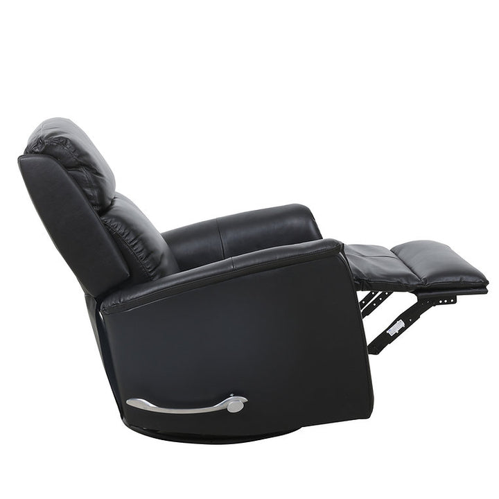 Klassen Blackberry Rocker Recliner Chair In Leather Upholstery