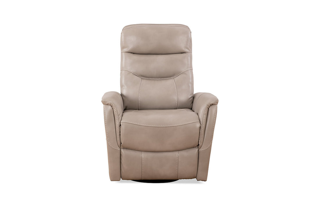 Mufin Stone Power Recliner Chair With PU Leather Upholstery