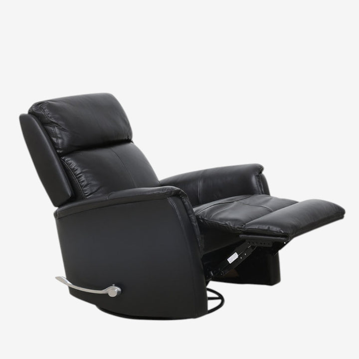 Klassen Blackberry Rocker Recliner Chair In Leather Upholstery