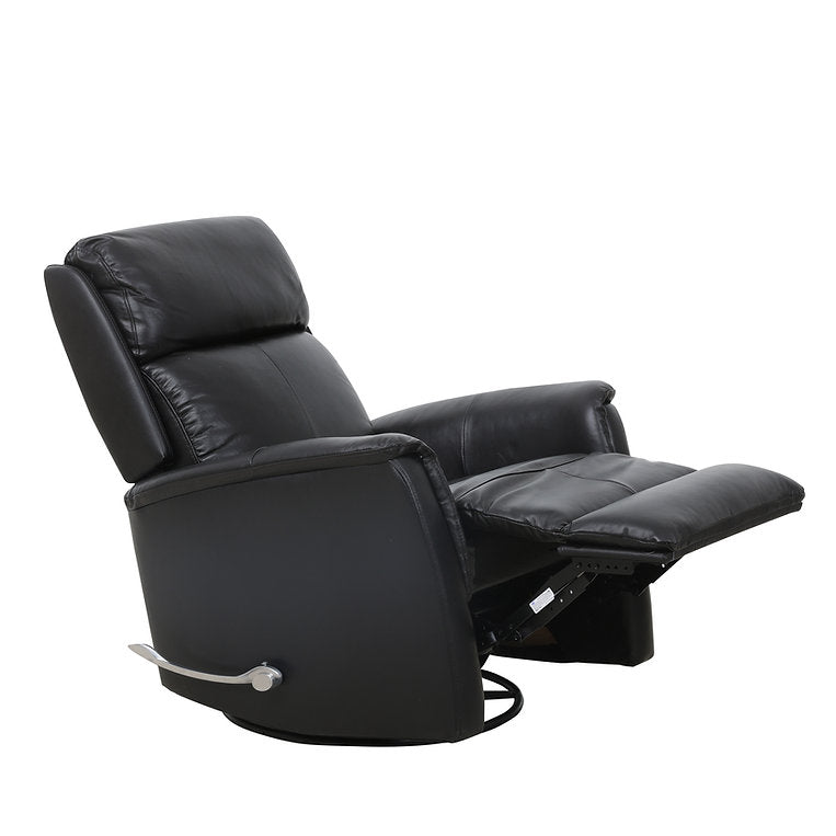 Klassen Blackberry Rocker Recliner Chair In Leather Upholstery