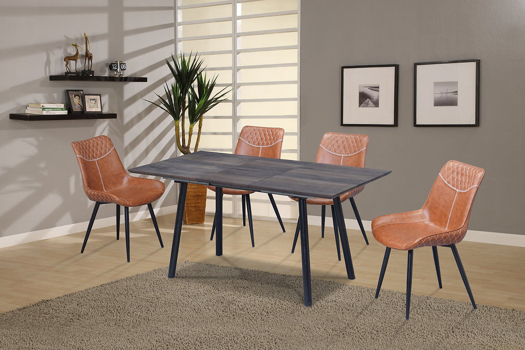 Sovic Dining Table Set For 6 With PU Upholstered Chairs