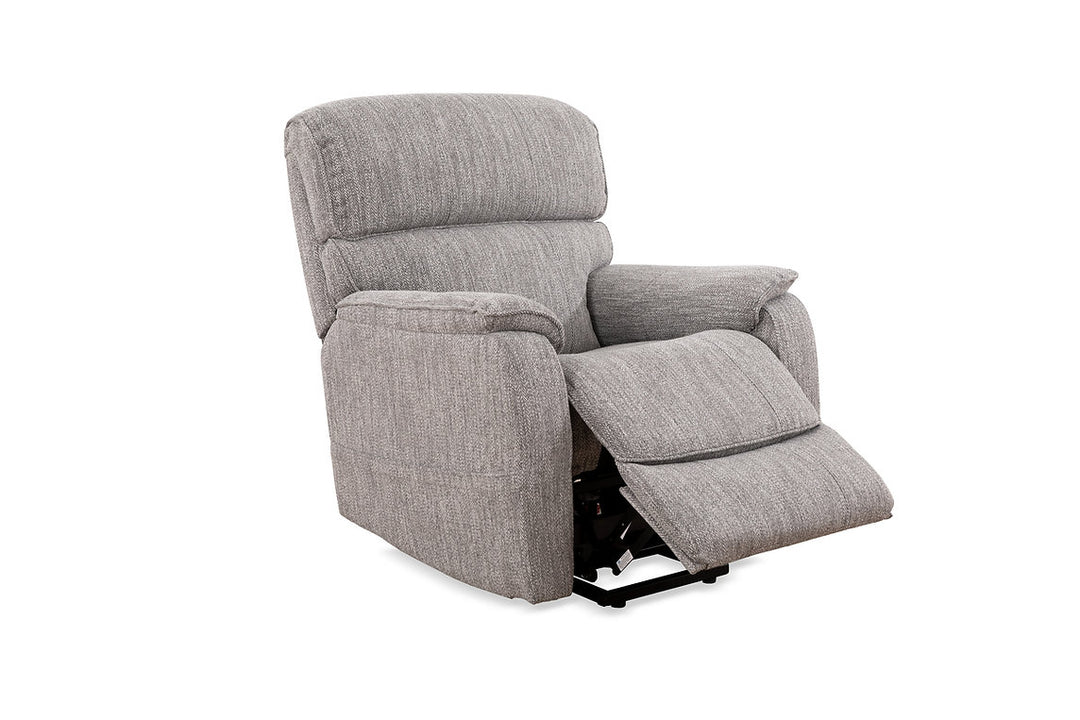 Kyle Grey Power Lift Recliner Chair In Fabric Upholstery