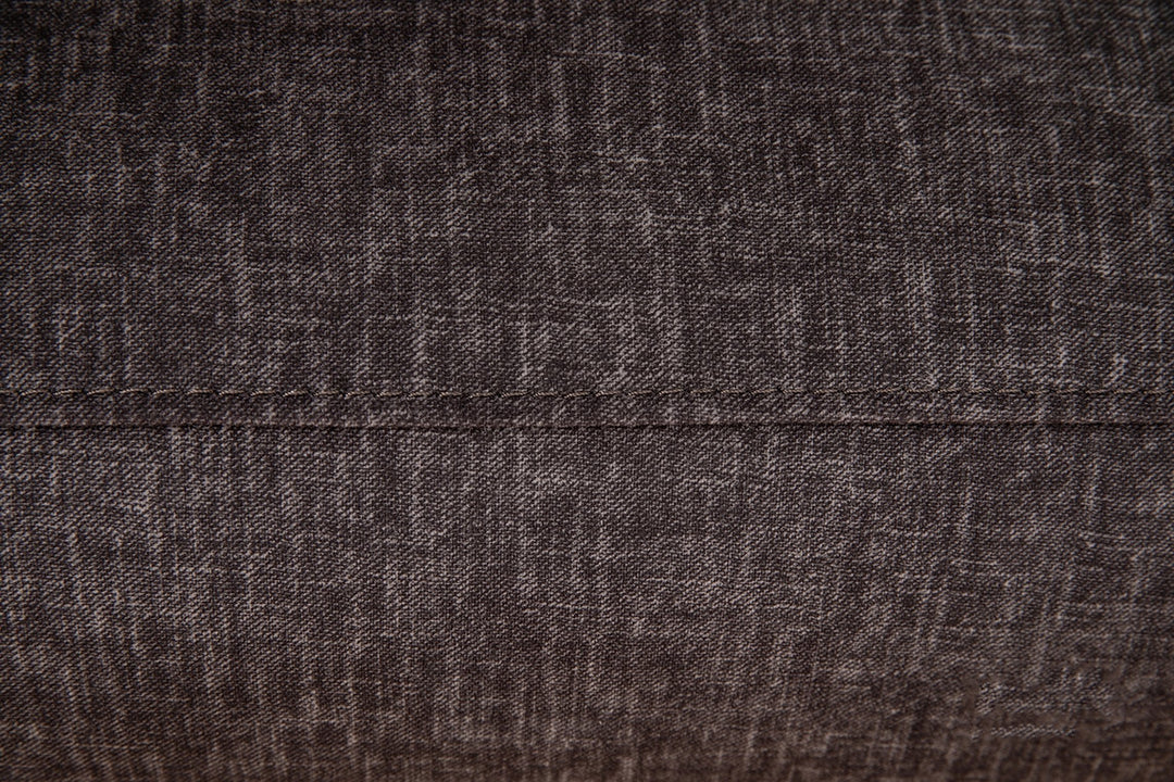 Tacaz Charcoal Manual Recliner Chair In Soft Gun Metal Fabric Upholstery