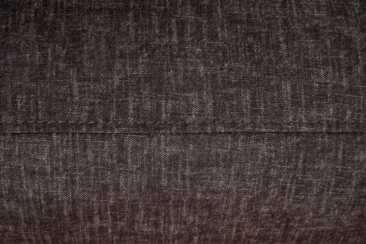 Tacaz Charcoal Manual Recliner Chair In Soft Gun Metal Fabric Upholstery