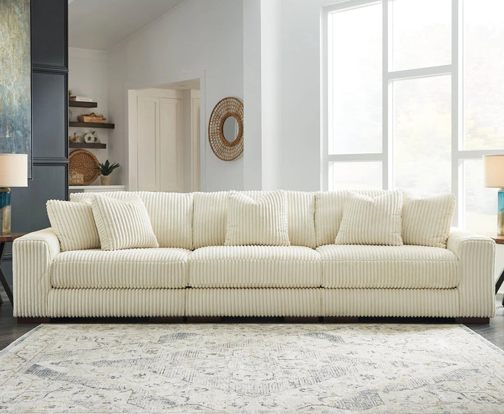 21104S14 Lindyn 3-Piece Sofa in Fabric Upholstery - Ivory | Signature Design by Ashley