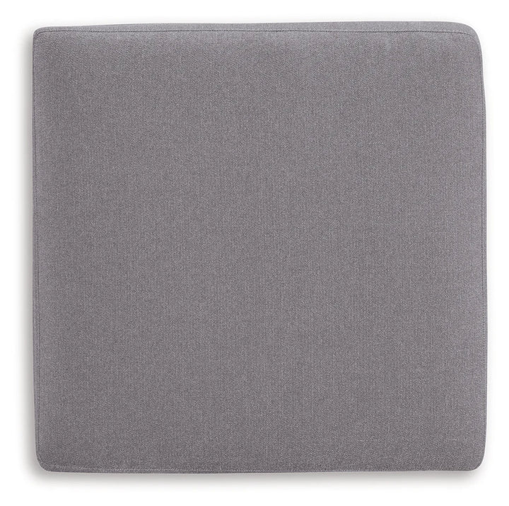 9210408 Modmax Oversized Accent Ottoman In Fabric Upholstery - Granite | Signature Design By Ashley