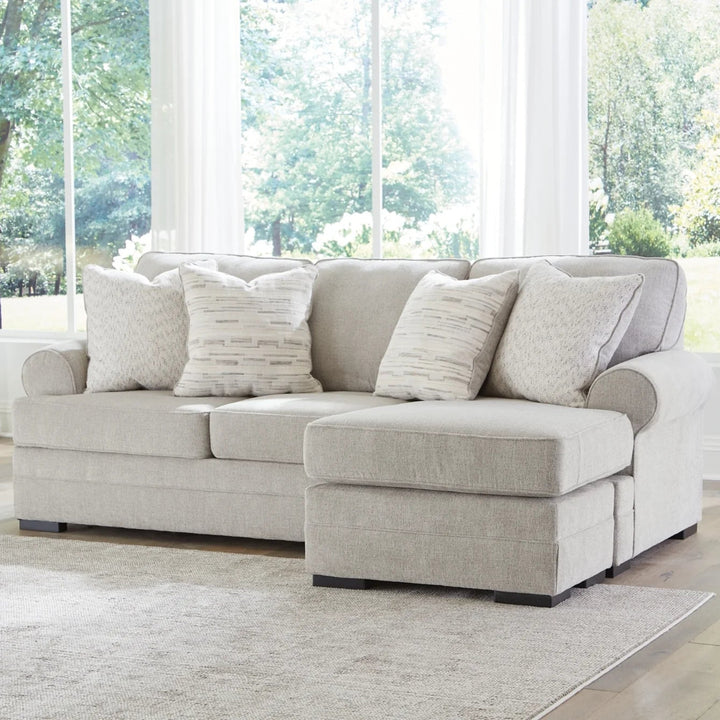 5660318 Eastonbridge Reversible Sofa Chaise In Fabric Upholstery - Shadow | Benchcraft By Ashley