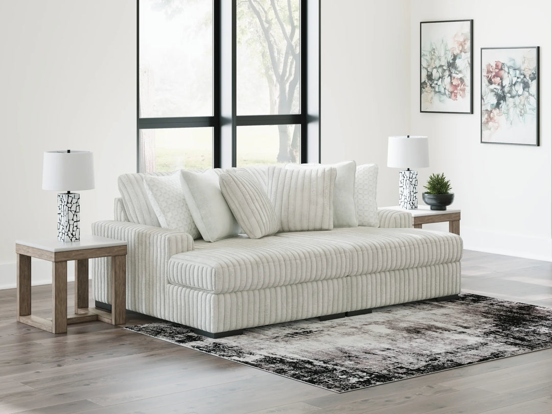 25903S16 Stupendous Super Chaise In Fabric Upholstery - Alloy | Signature Design By Ashley